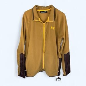 UNDER ARMOUR Men's UA Outdoor Polartec Forge Full Zip Jacket XL / Brown NWT